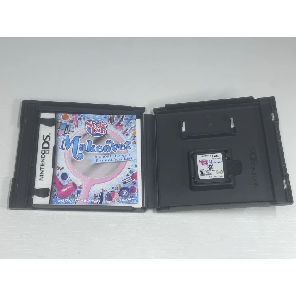 Nintendo DS Style Lab Makeover Game Complete CIB Tested Ubisoft Authentic